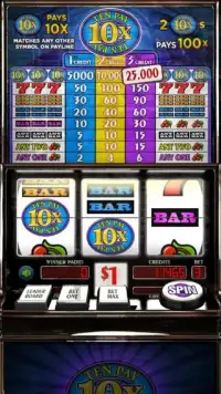 Ten Pay (10x) | Slot Machine Screen Shot 1