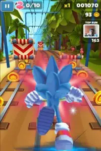 Subway Super Sonic Run Screen Shot 0