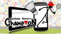 Stickman Badminton Champion Screen Shot 1