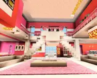 Pink dollhouse games map for MCPE roblox ed. Screen Shot 6