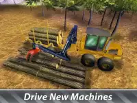 Sawmill Driver Simulator 2 Screen Shot 0