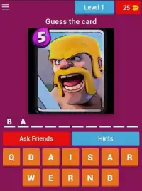 Quiz Clash Royale card Screen Shot 2