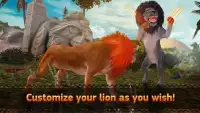 Lion Fighting: Animal Fury Fighting Game Screen Shot 0