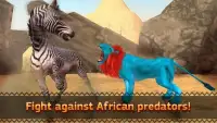 Lion Fighting: Animal Fury Fighting Game Screen Shot 8