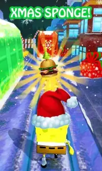 Yellow Sponge Xmas Surfers Screen Shot 1