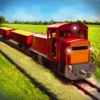 Farm Simulator Train - Farming and tractor games