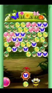 Bubble Shooter Butterfly Screen Shot 3