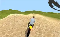 San Andreas Motocross - Dirt Bike Rider vs Police Screen Shot 0