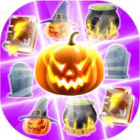 Halloween Witch 3 Match Game 2017