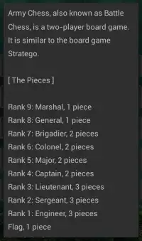 Army Chess Screen Shot 2