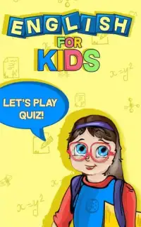 English for Kids Free Quiz Screen Shot 1