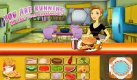 Burger Shop Food Court Game Screen Shot 4
