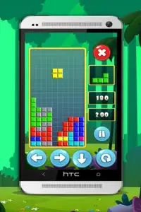 Classic Puzzle - Brick Tetris Screen Shot 3