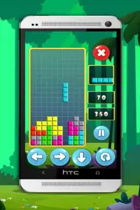 Classic Puzzle - Brick Tetris Screen Shot 0