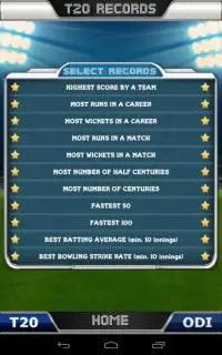 International Cricket Manager Screen Shot 1