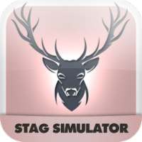 Wild Stag Deer Simulator - Be a wild male deer sim
