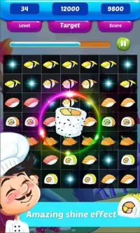 Sushi Crush Match 3 Screen Shot 0