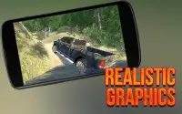 Uphill Cargo Transport Offroad 4x4 Pickup Truck 3D Screen Shot 0