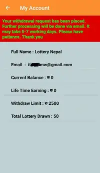 Lottery Nepal - Click and Earn Money Free Screen Shot 4