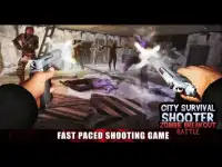 City Survival Shooter- Zombie Breakout Battle Screen Shot 0