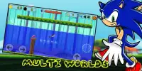 Super Sonic speed Adventures Jungle Screen Shot 1