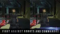 VR روبو إطلاق نار القتال Screen Shot 5