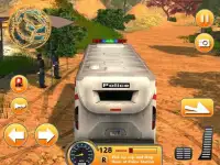 Police Bus Uphill Driving Screen Shot 9