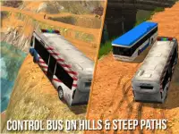 Police Bus Uphill Driving Screen Shot 0