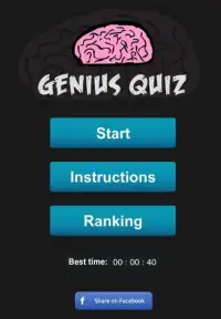 Genius Quiz Screen Shot 0