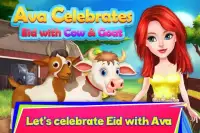 Ava celebrates Eid with Cow & Goat - Bakra Eid Screen Shot 6