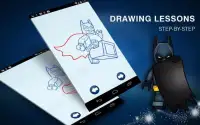 How to Draw Batman Legends in Lego Style Screen Shot 1