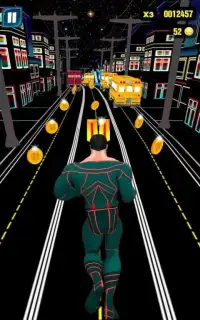 Superhero Run Subway Rush: Surfer Runner Game Screen Shot 3