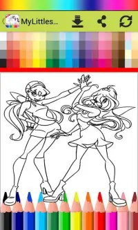 Coloring win with club Screen Shot 0