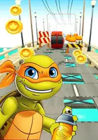 Turtles Subway Ninja Screen Shot 0