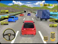High Speed Traffic Car Driving Road Race Simulator Screen Shot 5
