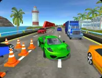 High Speed Traffic Car Driving Road Race Simulator Screen Shot 8