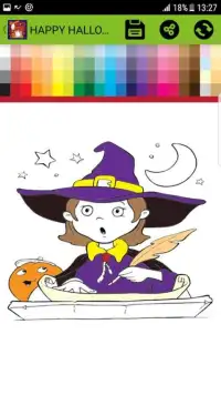Happy Halloween Coloring Book Screen Shot 4