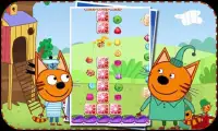 Three Cats Jump kids games Screen Shot 2