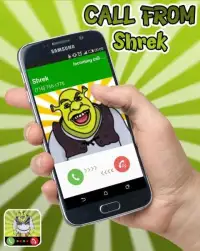 Fake Call From Shrek - Prank Call Screen Shot 2