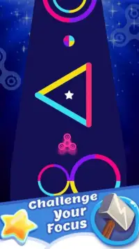 Color Fidget Spinner To Switch Screen Shot 1