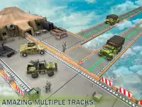 Impossible US Army Truck Driving Cargo Simulator Screen Shot 1