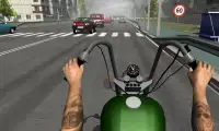 Russian Moto Traffic Rider 3D Screen Shot 0