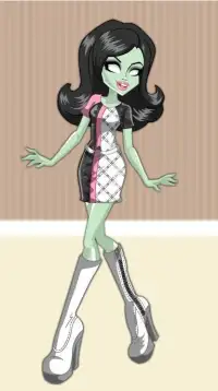 Monsters Girls Style Fashion Dress Up Game Screen Shot 2