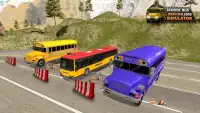 School Bus Driving Up Hill Rush - Free Bus Games Screen Shot 5