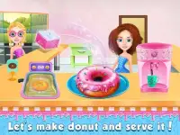 Donut Bakery Shop - Kids Food Maker Games Screen Shot 4