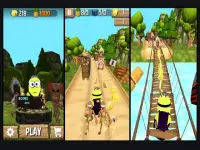 Банановые игры: Minion Ninja Run Screen Shot 0