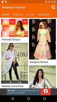 Bollywood (Hindi) Actress Pics Screen Shot 1
