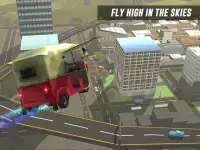 Flying Tuk Tuk Simulator Screen Shot 8