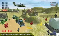 Army Oil Truck Driving 3D Screen Shot 3