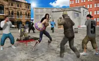 Wonder Girl Fighting : crime chase Screen Shot 7